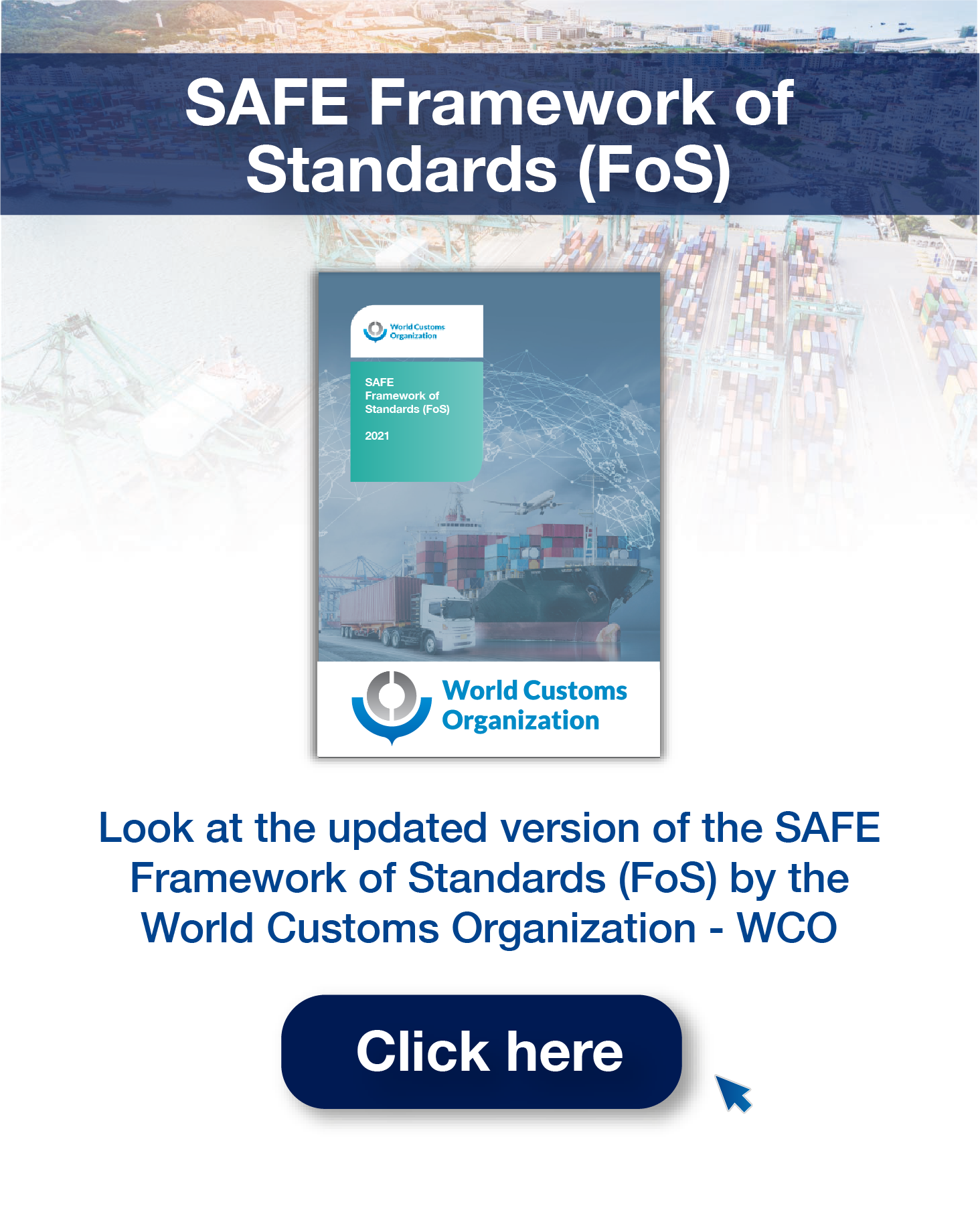 SAFE Framework of Standards  WCO